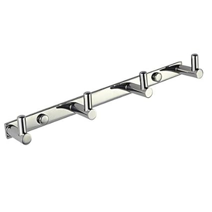 Chrom Handtuchhaken Bademantelhaken Kleiderhaken Wandhaken mit 3 Haken