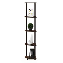 Furinno Turn-N-Tube 5 Tier Corner Display Rack