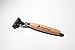 Wood Handle Shaving Razor Blade by ModestPlanetTM | 2-Pack | Alternative to Plastic & Metal Handles | Replace Razor Blade with Mach3| Perfect for Home & Travel