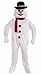 Forum Novelties Adult Snowman Mascot Costume, White, One Size