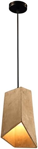Windsor Home Deco, WH-61044, Vintage Pendant Lamp with Lamp Shades, Pendant Lamp for Kitchen, E26 Pendant Lamp, Cement