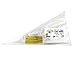 Cone-Shaped Treat Bags (200 Bags + 200 Twist Fastens); Clear Cellophane Goody, Treat & Popcorn Bags (15-Inch x 7 Inch)