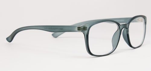Protective Computer Glasses by Phonetic Eyewear Bravo in Slate