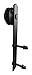 EWEI'S Homewares 13FT Antique Black Steel Double Sliding Barn Wood Door Hardware Kit Closet Set