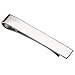 Jovivi Personalized Custom High Polished Stainless Steel Mens Thin Mirror Tie Bar Clip