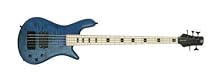 Spector RB5MMBL ReBop5 MM Trans Blue Stain Matte Bass Guitar - Maple Fingerboard
