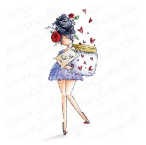 Stamping Bella Rubber Stamp - CG With A Jar Of Hearts