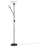 Ikea Not Floor Lamp Reading LED Light (Bulbs Included) Adjustable Spotlight Arm (With bulbs) (Lamp + 2 LED Bulbs)