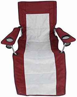 ozark trail mesh lounge chair with footrest