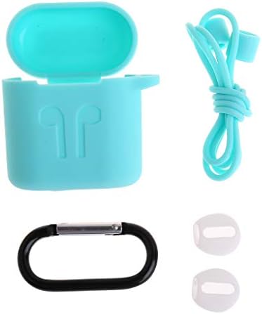 WEISHAZI Wireless Bluetooth Headset Protective Case Earbuds Cover Anti-Lost Strap Silicone Skin Holder Set Dustproof for Huawei Honor FlyPods