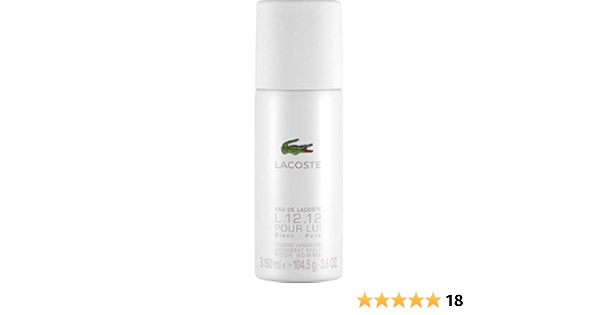 lacoste blanc deo