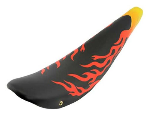 26″ Banana Saddle Red/Yellow/Flame.