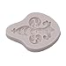 Rurah Totem Flower Silicone Fondant Molds Chocolate Candy Soap Cake Decorating Tools,light Grey
