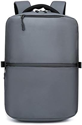 Hadishi Men's Backpack Waterproof Anti Theft Password Lock Backpack Men's Oxford Usb Charging Business Computer Backbag Youth Travel Packbag