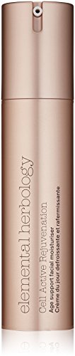 Elemental Herbology Cell Active Facial Moisturizer, 1.7 Fl Oz- For All mature skin types experiencing visible signs of aging, pigmentation marks, fine lines and dry skin