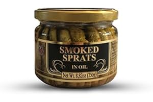 Riga Gold, Smoked Sprats in Oil - 8.82 oz/250g (Pack 3)