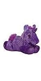 Aurora World Aurora Fancy Pals Plush Bright Purple Unicorn Kids Gift, purple, small