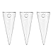 3 Larger Glass Cone 3.5