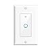 Smart WiFi Wall Switch Oittm Touch Light Switch Remote Control Lights and Appliances Timing Function with Smartphone Android 4 point 1 iOS 8 point 0 Above Works with Amazon Alexa