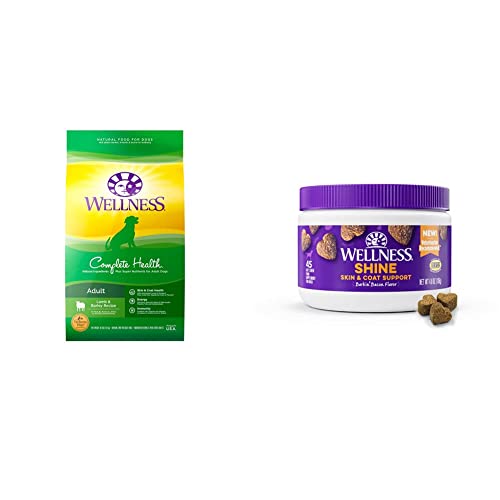 Wellness Complete Health Food + Supplements Bundle Natural Dry Dog