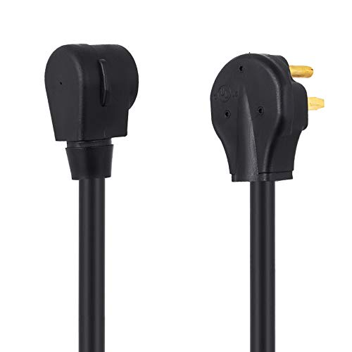 VEVOR Welder Extension Cord 40Amp 50ft 250V, Welding Power Cord with