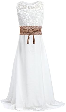 JYbetsy Women's Faux Leather Wrap Around Self Tie Obi Cinch Waist Band Boho Lace Belt Khaki