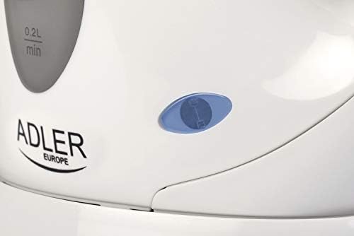 Adler HKK00186 AD 02 Bouilloire électrique, 760 W, 0.6 liters, Blanc - Cuisine A Vivre Adler HKK00186 AD 02 Bouilloire électrique, 760 W, 0.6 liters, Blanc