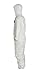DuPont Tyvek 400 TY127S Disposable Protective Coverall with Respirator-Fit Hood and Elastic Cuff, White, 4X-Large (Pack of 6)