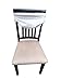 RELIABEST Waterproof Dining Chair Cover Protector - Pack 2 - Perfect for Pets, Kids, Elderly, Restaurants, Party - Machine Washable, Snugly Fit, Removable, Clean The Mess Easily (Beige(with Buttons))