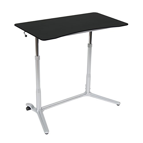 Calico Designs 51230 Sierra Height Adjustable Desk, Silver/Black