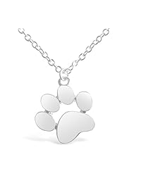 Rosa Vila Paw Print Necklace, Paw Necklace, Dog Necklace, Dog Jewelry for Women, Dog Paw Necklace, Dog Pendant, Dog Necklaces for Women