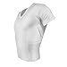 ConcealmentClothes Men’s Concealed Carry CCW Holster Shirt for Pistols & Accessories, V-Neck, White, 2XL