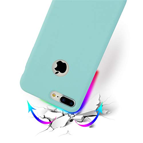 image for Yajuhoy iPhone 8 Plus Case, Liquid Silicone Gel Rubber Slim Fit Soft M