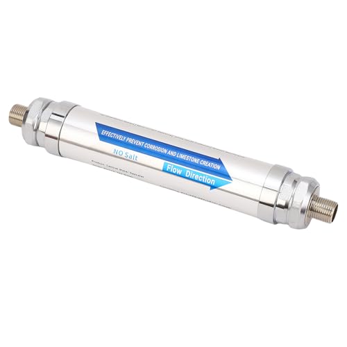 Julihai Addolcitore Acqua Senza Sale, Anticalcare Magnetico in Acciaio Inossidabile per Tubi e Riscaldatori, Prevenzione del Calcare da 32 a 212 Fahrenheit (3/4 pollici (DN20))