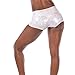Revolver Fashion/Funstigators Festival Clothing: Women's Holographic Booty Shorts - Athletic Fit with Gusset & Pocket