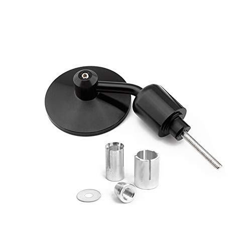 DREAMIZER Zwart 7/8 "22mm Motorfiets Spiegels Ronde Stuur Wing Spiegels Bar End Voor Scooter Straat fiets CB1000R CB1300 CB600F CBF600 CBR125R CBF125 - Image 6