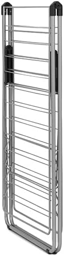 Brabantia HangOn Laundry Drying Rack 25m Metallic Grey Compact Foldaway view 8