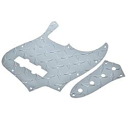 KAISH Diamond Plate 4 String Jazz J Bass Pickguard
