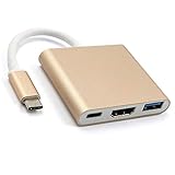 USB C to HDMI Adapter, Qidoou Type C Adapter