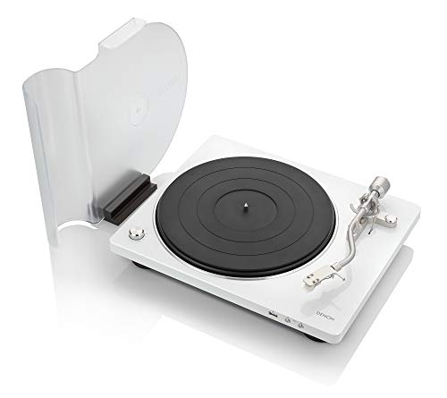 Denon DP-450USB Hi-Fi Turntable With USB - White