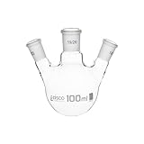 Distilling Flask, 100ml - 3 Angled Necks, 19/26