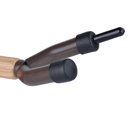 KingPoint Wood Wall Mount Hanger Auto Lock Design for Violin Viola Uklele and String Instruments - Thumbnail 6