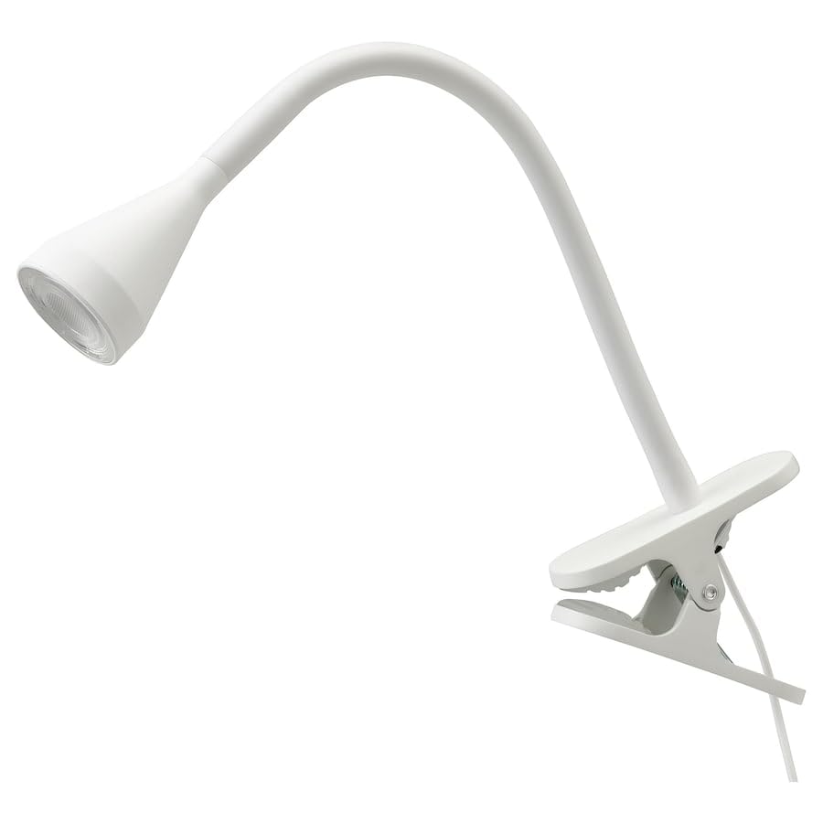 I K E A NÄVLINGE LED clamp Spotlight, Light Blue