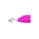 Spro Bucktail Jig-Pack of 1, Pink, 3/8-Ounce - 2 Pack