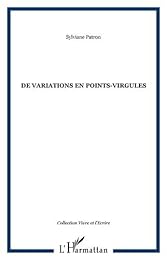 De variations en points-virgules
