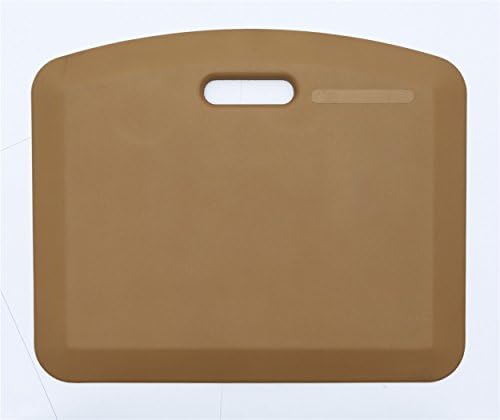 MaxMat Companion Anti-Fatigue for Kitchen Gardening Desking Sitting Mat, 22X18X4/5inch, Khaki