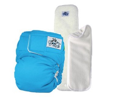 SoftBums Omni One Size Cloth Diaper 3 Piece Set (Ocean)