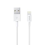 [Apple MFi Certified] Inateck 6.6 Feet/200CM Lightning Cable, Lightning to USB Charging Cable for iPhone 7 plus/ 6/ 6s, iPad - White