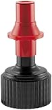 Tuff Juff 5Gal Replacement Black Cap w/ Spill Proof Red Spout RRS