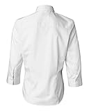 Van Heusen Ladies' 3/4-Sleeve Dress Twill - White V0527 L
